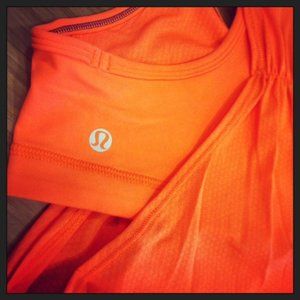 Lululemon No Limits Tank Orange Pizzaz